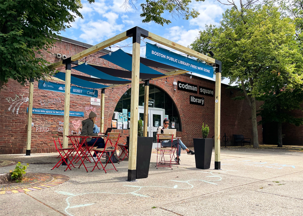 Codman Square Library WiFi Zone